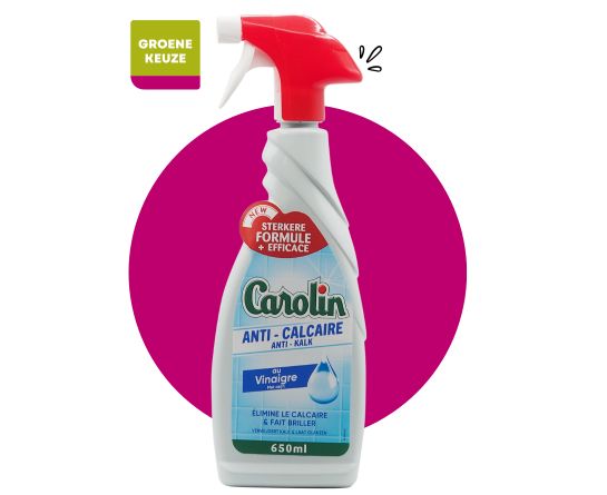 Badkamerreiniger CAROLIN Spray anti-kalk met azijn